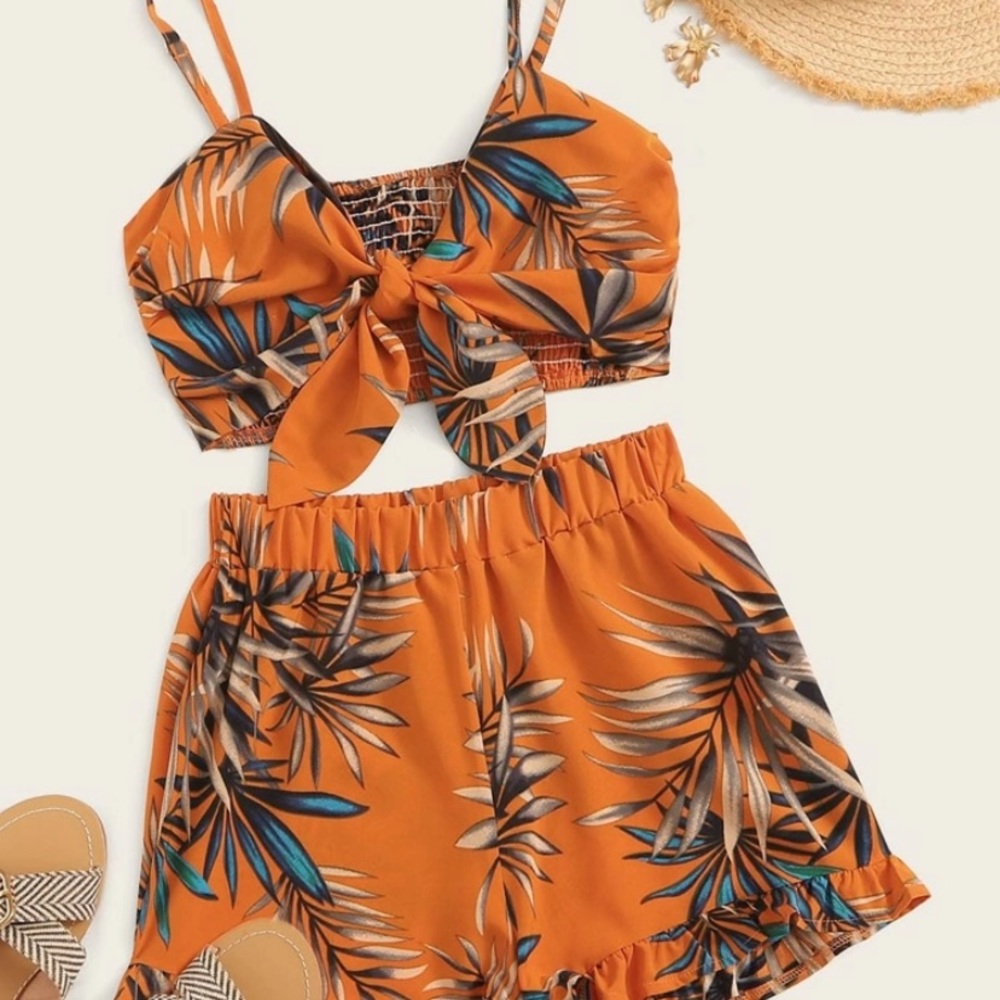 SHEIN matching two piece outfit